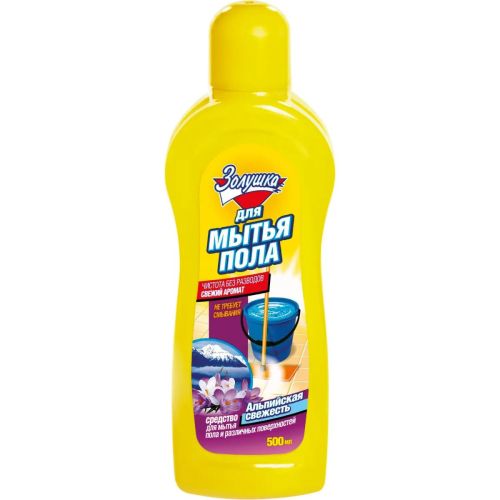 золушка средство для мытья пола альпийская свежесть 0,5л фото 4 Золушка Средство для мытья пола Альпийская свежесть 0,5л фото 4
