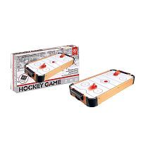 Настольная игра аэрохоккей, в компл. игровое поле 37*68см, бита 2шт, шайба,кор