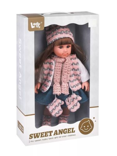 Кукла мягконабивная 35 см Sweet Angel в вязаной одежде Y26010123 фото 3