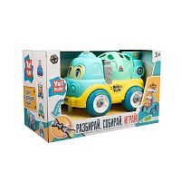 Машинка-конструктор ЯиГрушка Ya!PLAY Бетономешалка