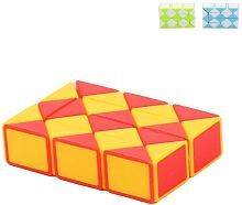 Змейка логическая 24 звена, маленькая (23см), в ассорт., пакет