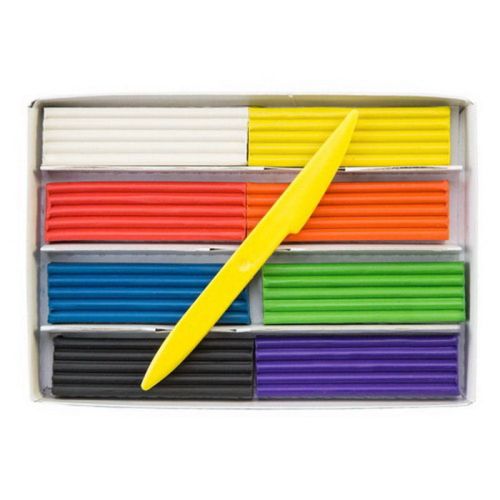 Пластилин Классика (Детство) 8 цветов, стек, 160 гр фото 2