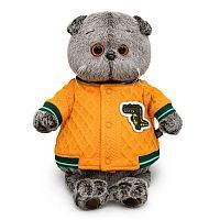 BUDI BASA Кот Басик в бомбере с крокодилом 19 см