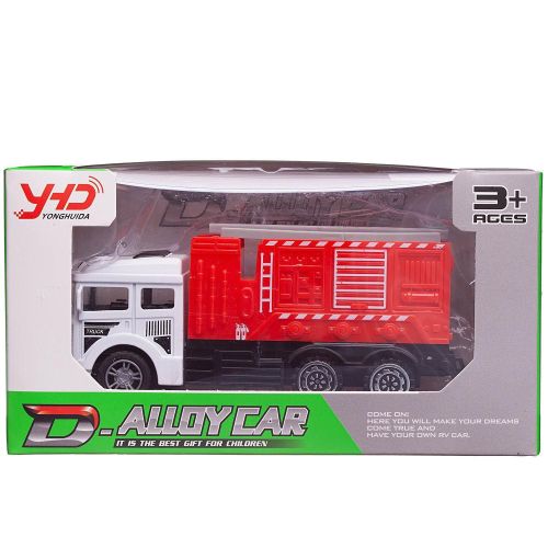 машинка junfa спецтехника пожарная инерционная металлическая фото 4 Машинка Junfa Спецтехника Пожарная инерционная металлическая фото 4