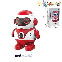 Робот эл., сенсор.управление, свет, звук, в комплекте: предметов 1шт., встроен.аккум., USB шнур