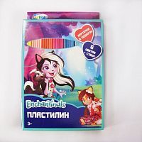 Пластилин "Enchantimals",  6 цветов, 120 гр,  стек, картинка