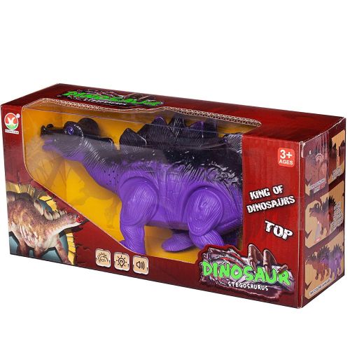 динозавр junfa стегозавр, электромеханический, откладывает яйца, свет, звук, фиолетовый фото 3 Динозавр Junfa Стегозавр, электромеханический, откладывает яйца, свет, звук, фиолетовый фото 3