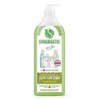 SYNERGETIC Гель для мытья посуды Зеленый чай,1 л