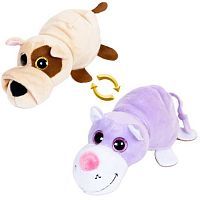 Перевертыши. Собака/Кот 16 см. игрушка мягкая