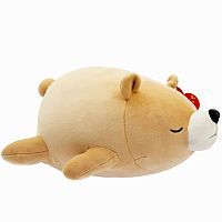 Мягкая игрушка Abtoys Supersoft Медвежонок коричневый, 27 см