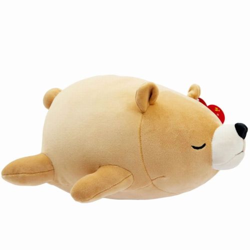 Мягкая игрушка Abtoys Supersoft Медвежонок коричневый, 27 см