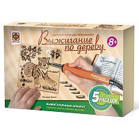 Набор для творчества Фантазер Прибор для выжигания по дереву Рыжий воин