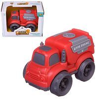 Машинка ABtoys Спецтехника Пожарная машина, фрикционная, 10х7х8см