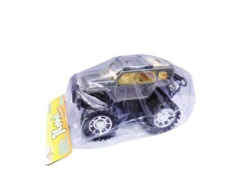 Машинка "Джип" (черный цвет), пластмассовая, инерционная, 20см