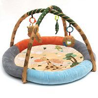Развивающий коврик Funkids Round Comfy Gym