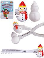 ABtoys Снежколеп Снеговик (размер снежка11,5х6см) 38см белый