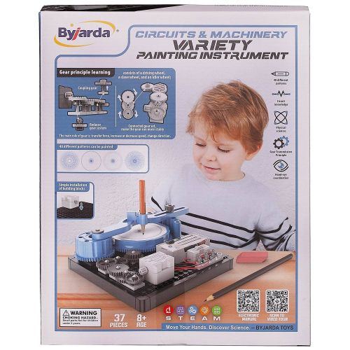 Электронный конструктор Junfa Машина для рисования узоров фото 6