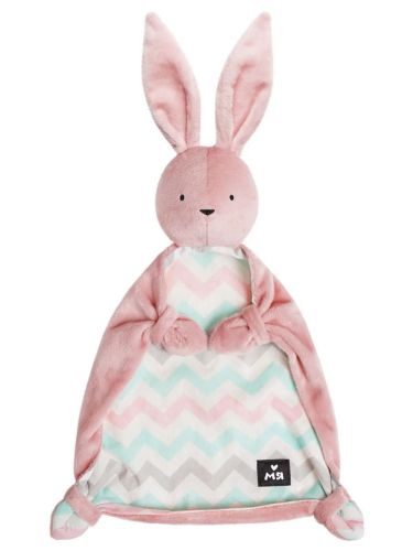 Мягкая игрушка Мяшечки комфортер Зайка Джон Пудра фото 2