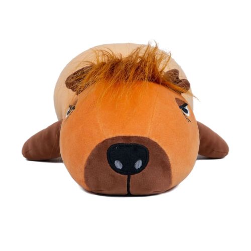 Мягкая игрушка СмолТойс Капибара Сплюша 47см фото 2