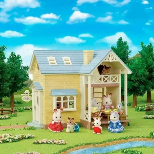 Подарочный набор Sylvanian Families Коттедж с синей крышей 5671