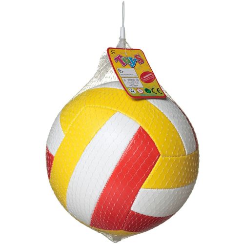 мяч волейбольный junfa красно-бело-желтый 22 см фото 2 Мяч волейбольный Junfa красно-бело-желтый 22 см фото 2