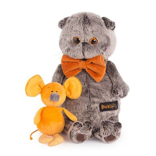 Басик с мышкой Миленой 25 см