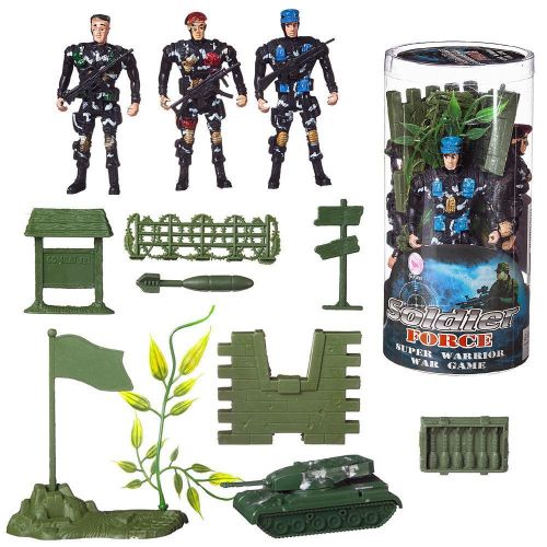 Набор игровой военный в тубе фото 2