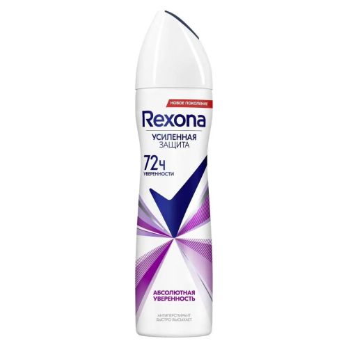 Rexona Антиперспирант Аэрозоль Абсолютная Уверенность 150мл фото 3