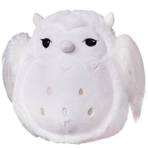 Мягкая игрушка ABtoys Сова белая полярная, 20см фото 4