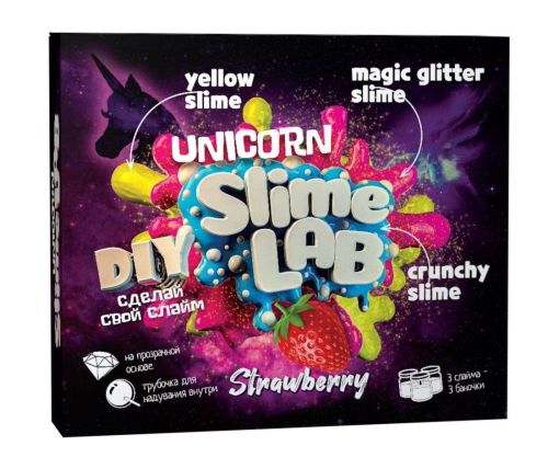 Набор Инновации для детей Slime Lab. Unicorn Strawberry