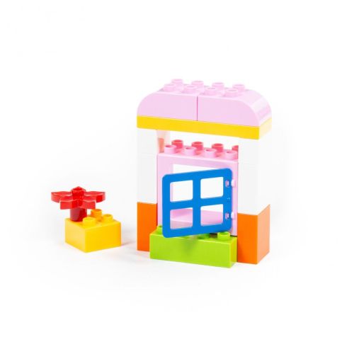 Конструктор "Макси" - "Мини-Домик" (21 элемент) (в коробке) фото 4