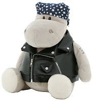 Бегемот Байкер 50 см