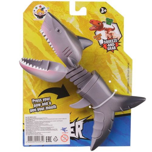 Игрушка Junfa Зубастики Акула, выдвижная 19 см фото 11