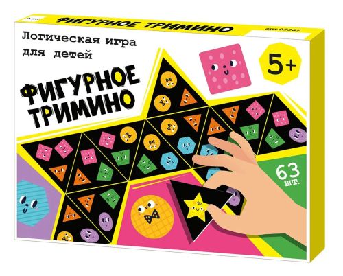 Настольная игра Десятое королевство логическая Фигурное тримино фото 2
