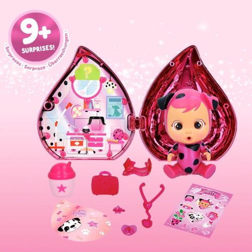 Кукла IMC Toys Cry Babies Magic Tears PINK EDITION Плачущий младенец с домиком и аксессуарами 9 видов фото 6
