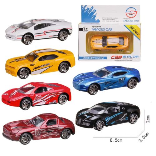 Машинка Junfa Спортивная металлическая 6 видов фото 14