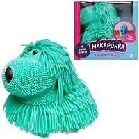 Интерактивная игрушка ABtoys Макаронка Собака зеленая ходит, звуковые и музыкальные эффекты