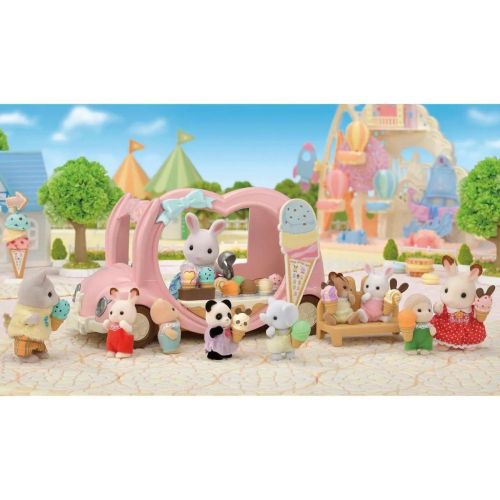 Игровой набор Sylvanian Families Фургончик с мороженым 5651 фото 10