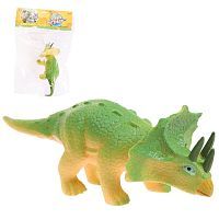Фигурка Abtoys Юный натуралист Динозавр Трицератопс, термопластичная резина
