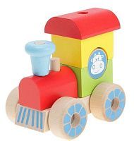 Конструктор-каталка "Паровозик"
