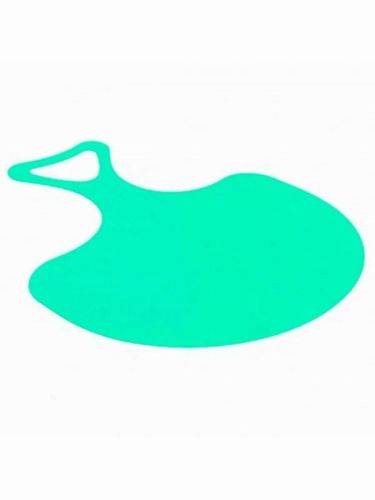 нордпласт ледянка малая 36.5x30x1см бирюзовая НОРДПЛАСТ Ледянка малая 36.5x30x1см бирюзовая