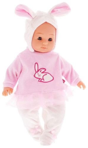 Кукла DIMIAN Bambina Bebe Пупс в кофточке с кроликом фото 2