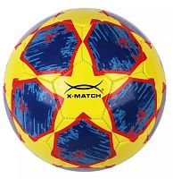 Мяч футбольный X-Match 5 размер покрышка 1 слой PVC 1.8 мм 57036