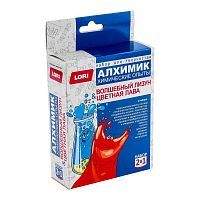 Набор для творчества LORI Химические опыты 2 в 1 Волшебный лизун и Цветная лава