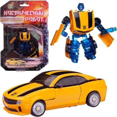 робот-машина abtoys космический робот желто-черный Робот-машина ABtoys Космический робот желто-черный