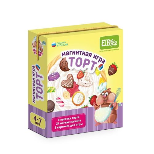 магнитная игра торт Магнитная игра Торт