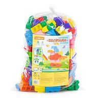 Конструктор "Великан" (126 эл. в мешке) 34х24х48,5 см