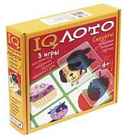 Набор настольных игр Айрис-Пресс IQ лото Силуэты