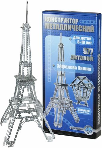 Конструктор металлический Десятое королевство Эйфелева башня 00863