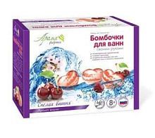 Развивашки Аромафабрика Бомбочки для ванн Спелая вишня (С0824)